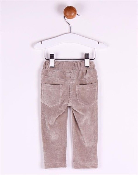 Pantaloni bebe tip Jeggings din velur Newness