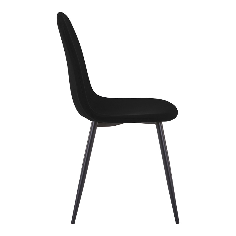 Scaun Bella, negru, 43.5x52x89 cm - 3