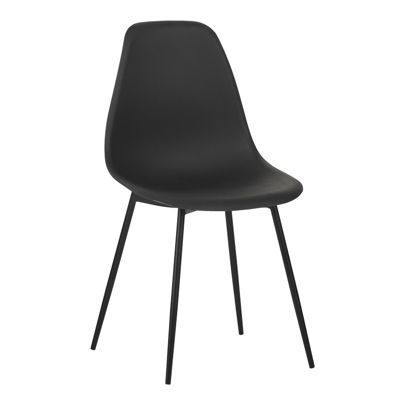 Scaun Model Ballen, Negru, 41.5x53x84.5 cm