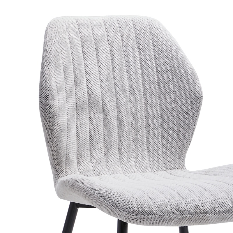 Scaun Model Fersity, Alb/Negru, 48x56.5x85.5 cm - 1 | YEO