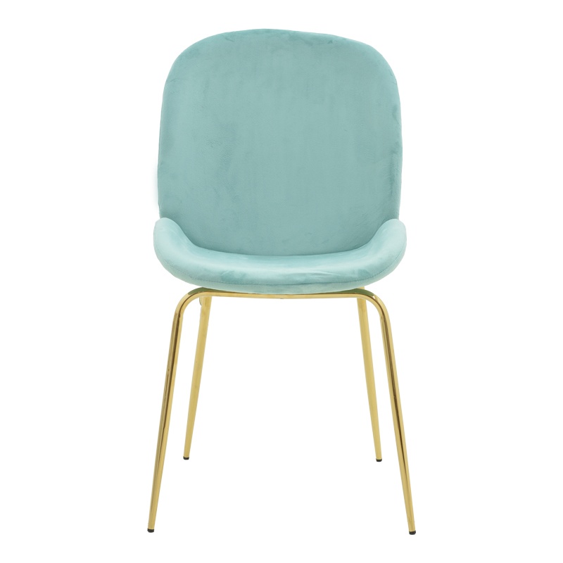 Scaun Model Maley, Verde/Auriu, 47x60x90 cm - 3 | YEO