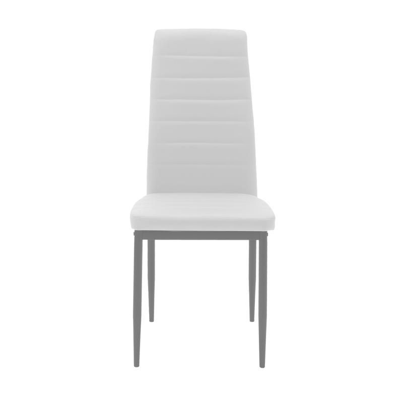 Scaun Model Parker, Alb/Gri, 42x48x98 cm - 3 | YEO
