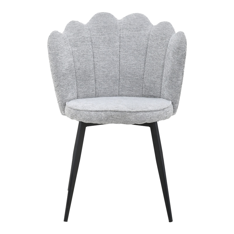 Scaun Model Rosalia, Gri/Negru, 57x52x80 cm - 2 | YEO