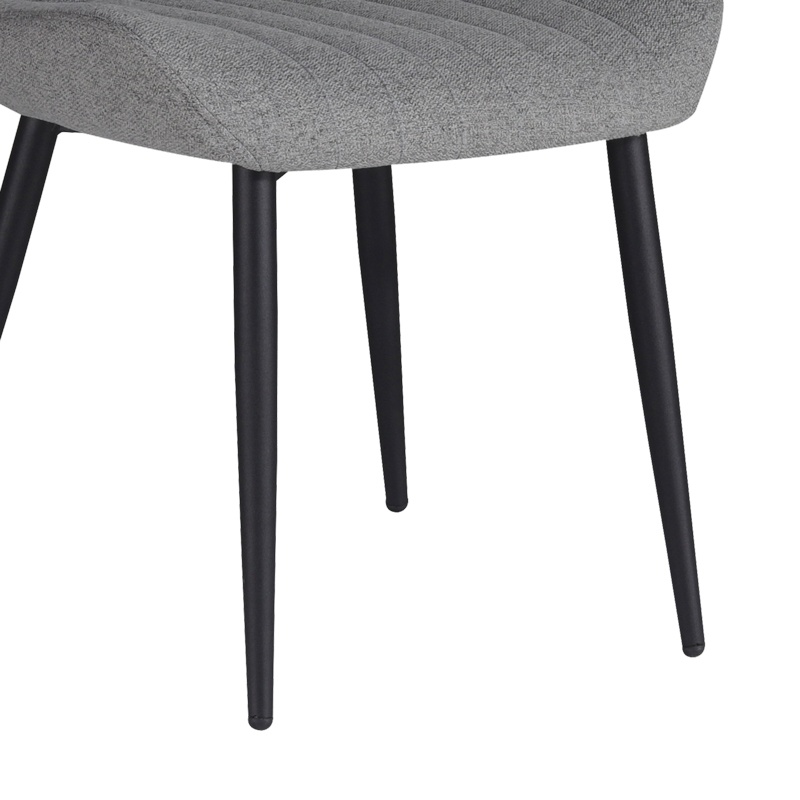 Scaun Model Versa, Gri albastrui/Negru, 54x63.5x84 cm - 3 | YEO