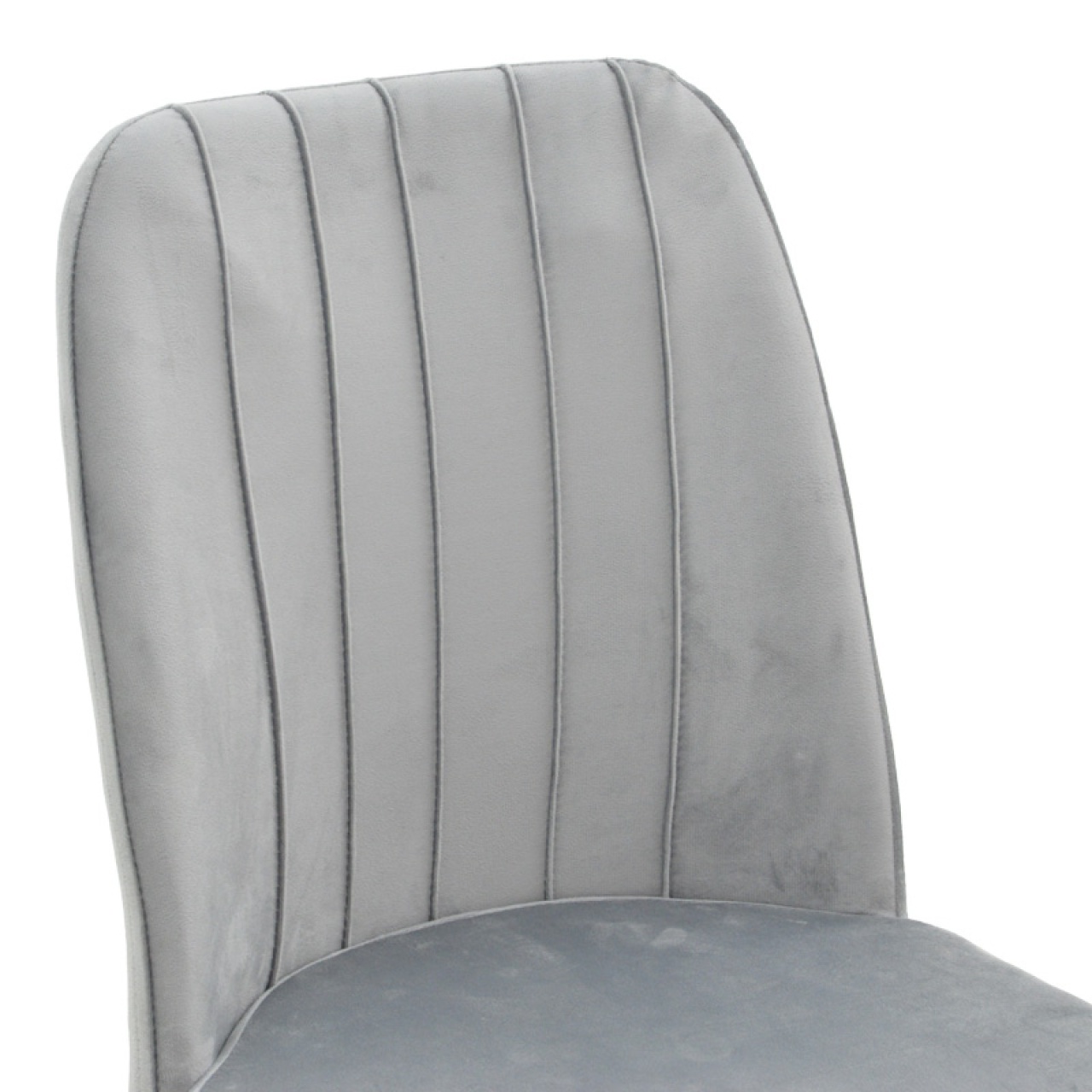Scaun Model Vespera, Gri/Nuc, 45x52x95 cm - 4 | YEO