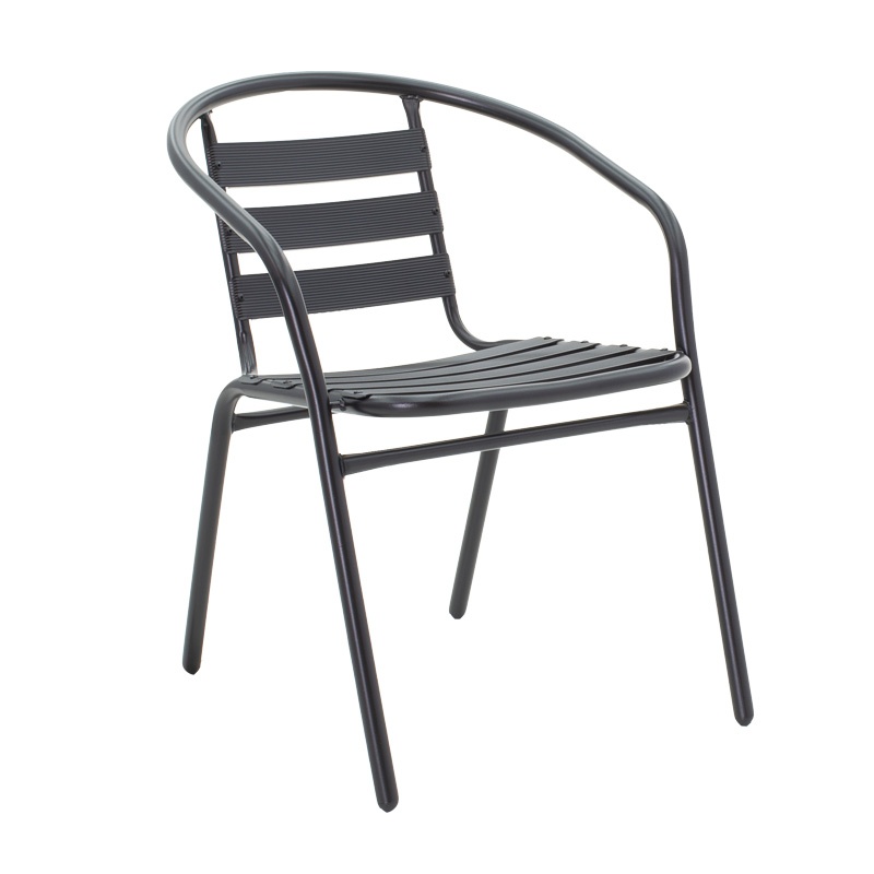 Set masă și scaune de exterior, 3 Piese, Model , Negru - 1 | YEO