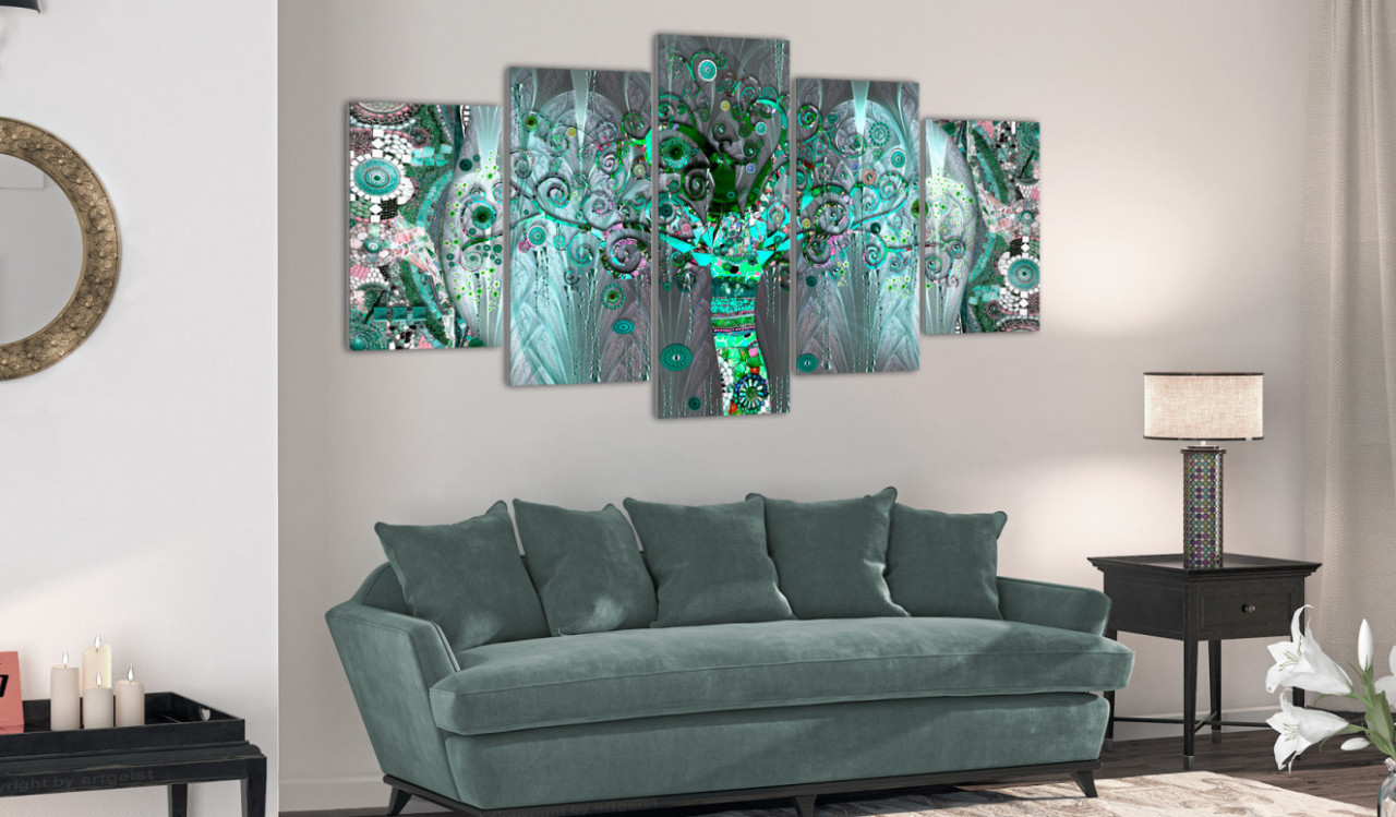 Tablou - Mosaic Tree 100x50 cm - 1 | YEO