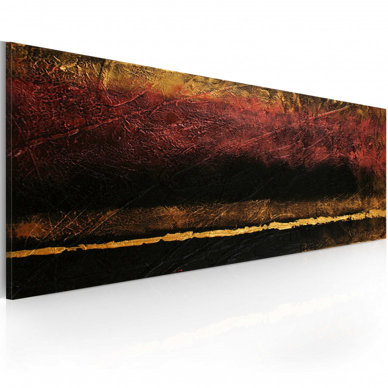 Tablou pictat manual - Doomsday 100x40 cm