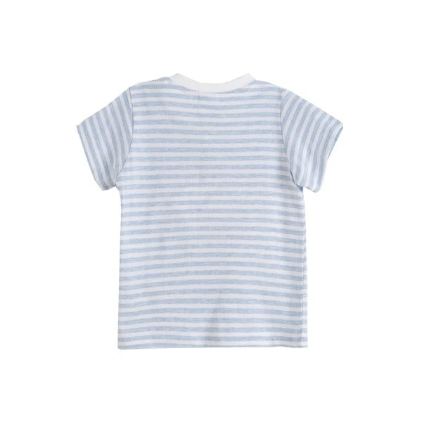 Tricou bebe in dungi cu maneca scurta Newness