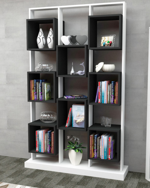 Biblioteca Salvador, Model Edge, Alb/Negru