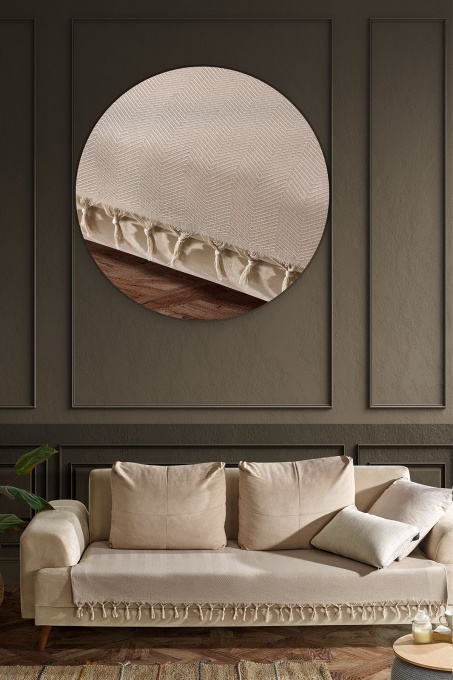 Cuvertura pentru Canapea Model Asya Beige