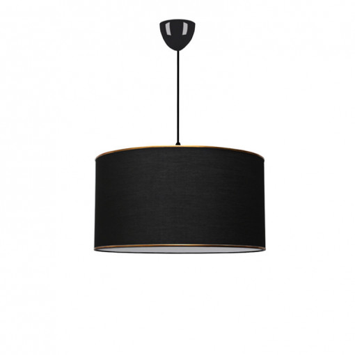 Lustra cu o singura lumina PWL-1091, E27 negru, 38x70 cm