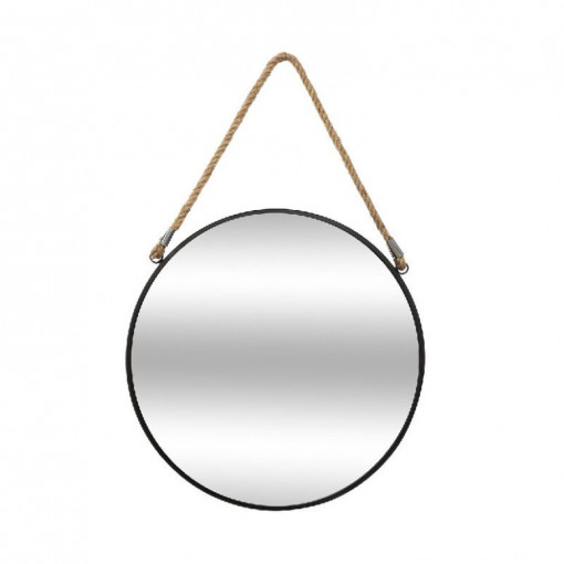 Oglinda de perete PWD-0074 18208 Negru 38x3x38cm