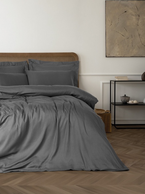 Lenjerie de pat dublu Model Craft Anthracite