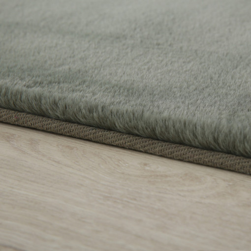 Covor Pouffy V1 Verde 120 x 120cm