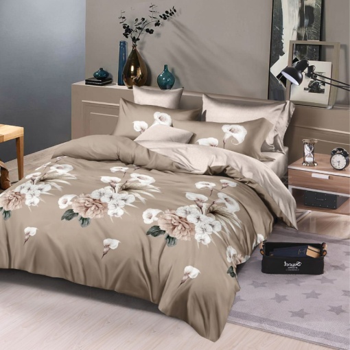 Lenjerie cu Elastic 180x200, Patrice 6 Piese (Finet)