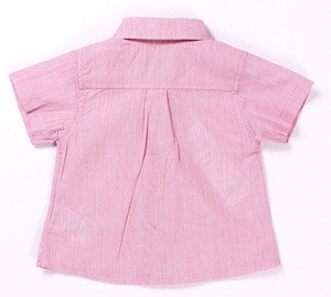 Camasa bebe cu maneca scurta poplin Newness