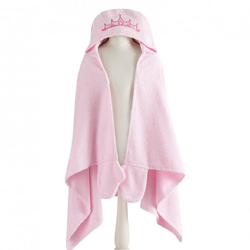 Prosop de Plaja Poncho cu Gluga Princess 75x130 cm (Bumbac 100%)