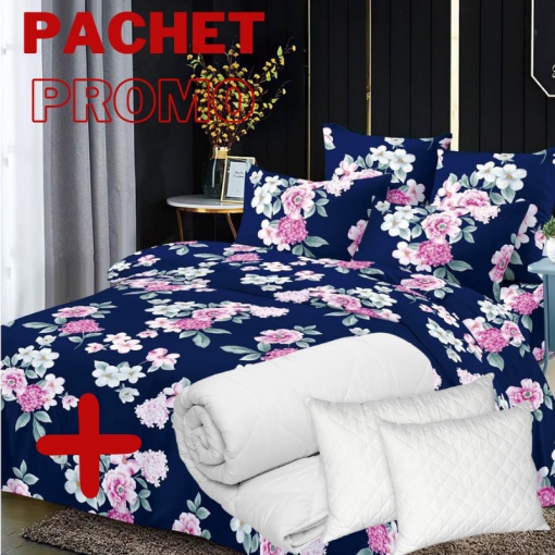 Pachet Lenjerie + Pilota + Perne Millonio 6 Piese (Finet)