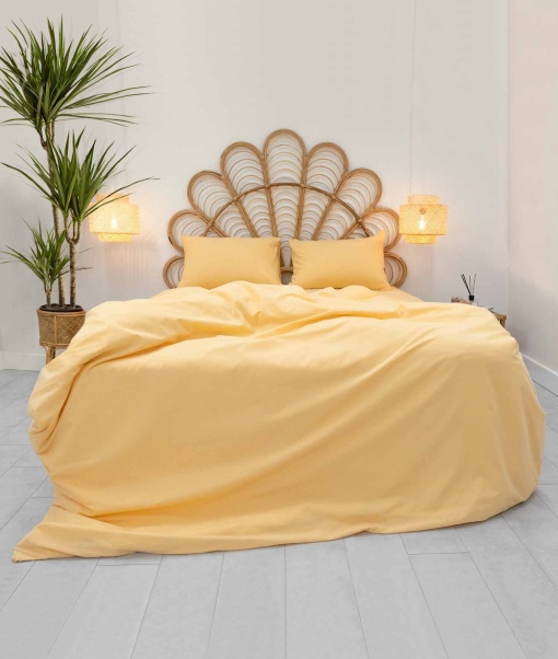 Lenjerie de pat dublu Model Pacifico Yellow
