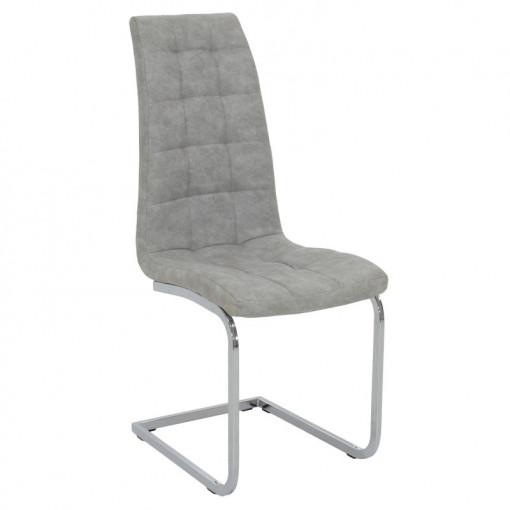 Scaun Model Darrell, Gri, 42x49x106 cm