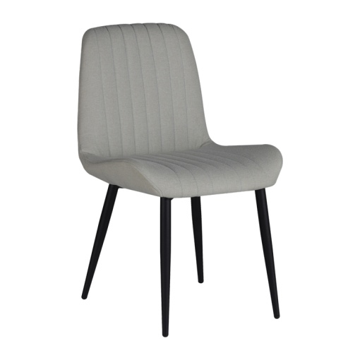 Scaun Model Versa, Ecru/Negru, 54x63.5x84 cm