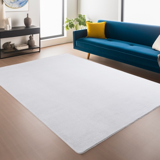 Covor traversa Joy Alb, 60 x 100 cm