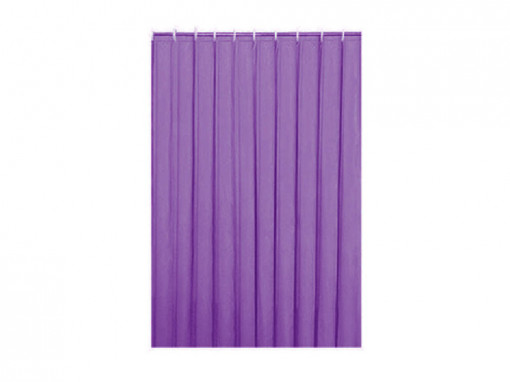Perdea de dus PVC Plain V1, 180x200 cm