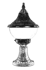 Aplica de perete exterior M1 Maro 27x50 cm - Img 2