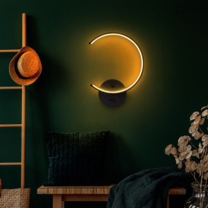 Aplica Moon - 13328 Negru - Img 2