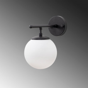 Aplica Roe - 10715 Negru/Crem - Img 3