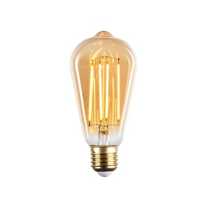 Bec cu LED OP Galben deschis 6.4x6.4x14.2 cm - Img 2