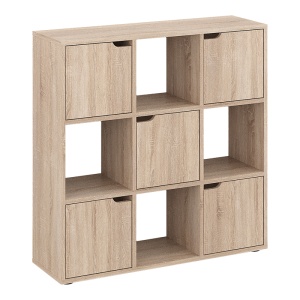 Bibliotecă Bookel, stejar sonoma, 88.5x27.5x89.3 cm