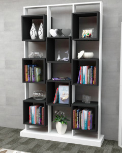 Biblioteca Salvador, Model Edge, Alb/Negru
