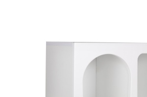 Bibliotecă Venus Alb 60x150x32 cm - Img 11