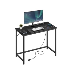 Birou Vasagle Negru 100x50x75.5 cm - Img 2