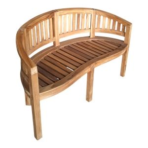 Canapea 2 Locuri Coren, natur, 130x61x87 cm - Img 6