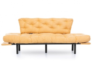 Canapea Extensibila, 3 Locuri Nitta Triple Mustard - Img 9