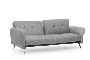 Canapea Extensibila, 3 Locuri Ron Sofabed Gri - Img 9