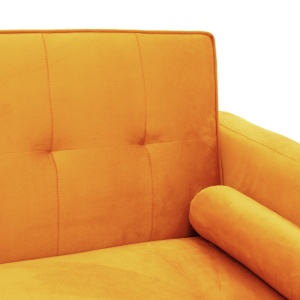 Canapea Extensibila Success, galben, 3 locuri, 190x80x84 cm - Img 6