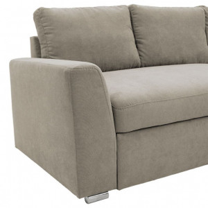 Coltar canapea extensibila colt stanga Belle bej 236x164x88cm - Img 8