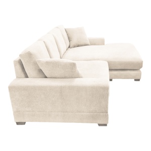 Coltar Cornerdo, bej, 265x175x85 cm - Img 4