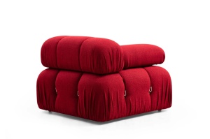 Colțar modular Bubble Rosu 288x190x75 cm - Img 12