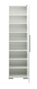 Comoda Model ADR-408, Alb lucios, 50x35x187 cm - Img 9