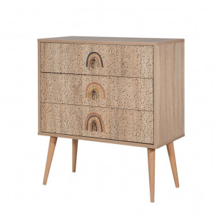 Comoda Model City V10, Multicolor, 80x40x89 cm - Img 2