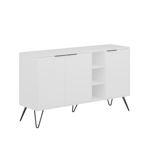 Comoda Model Clara, Alb, 142x35.6x83 cm - Img 3