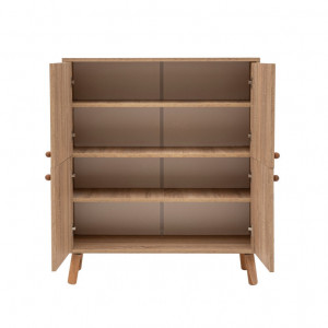 Comoda Model Iris, Multicolor, 95x36x111 cm - Img 7