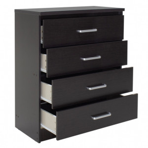 Comoda Model Olympus, Wenge, 80x40x95 cm - Img 3