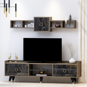 Comoda TV Rosa - Marble - Img 2