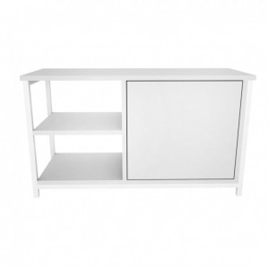 Comoda TV Salvador, Model Muskegon, 89.6x50.8x35.3 cm, Alb - Img 5